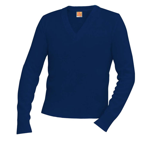 St Martin Unisex V-Neck w/Logo
