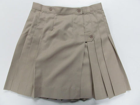 Lourdes Khaki Kilt : Half Size 7.5 - 20.5