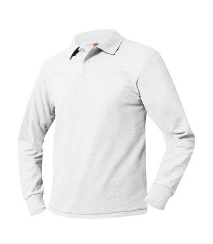 Bishop Dunn L/S Knit Shirt w/logo : Adult Sizes